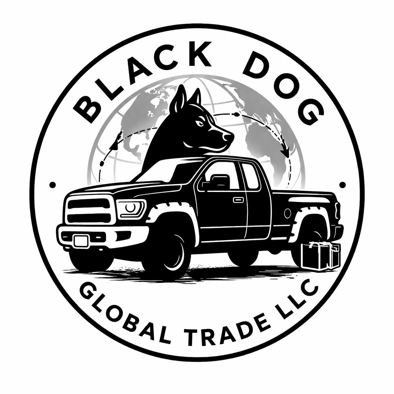 Black Dog Global Trade LLC Logo